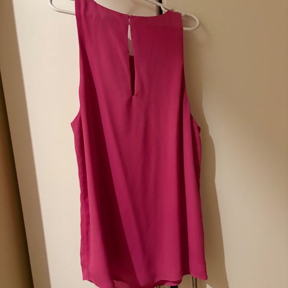 Hot Pink RW & Co. Sleeveless Blouse - Picture 2 of 4